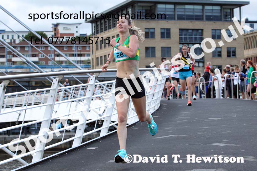 Quayside 5k Road Race, Newcastle/Gateshead, 2021, August 11th. Photo: David T. Hewitson/Sports for All Pics